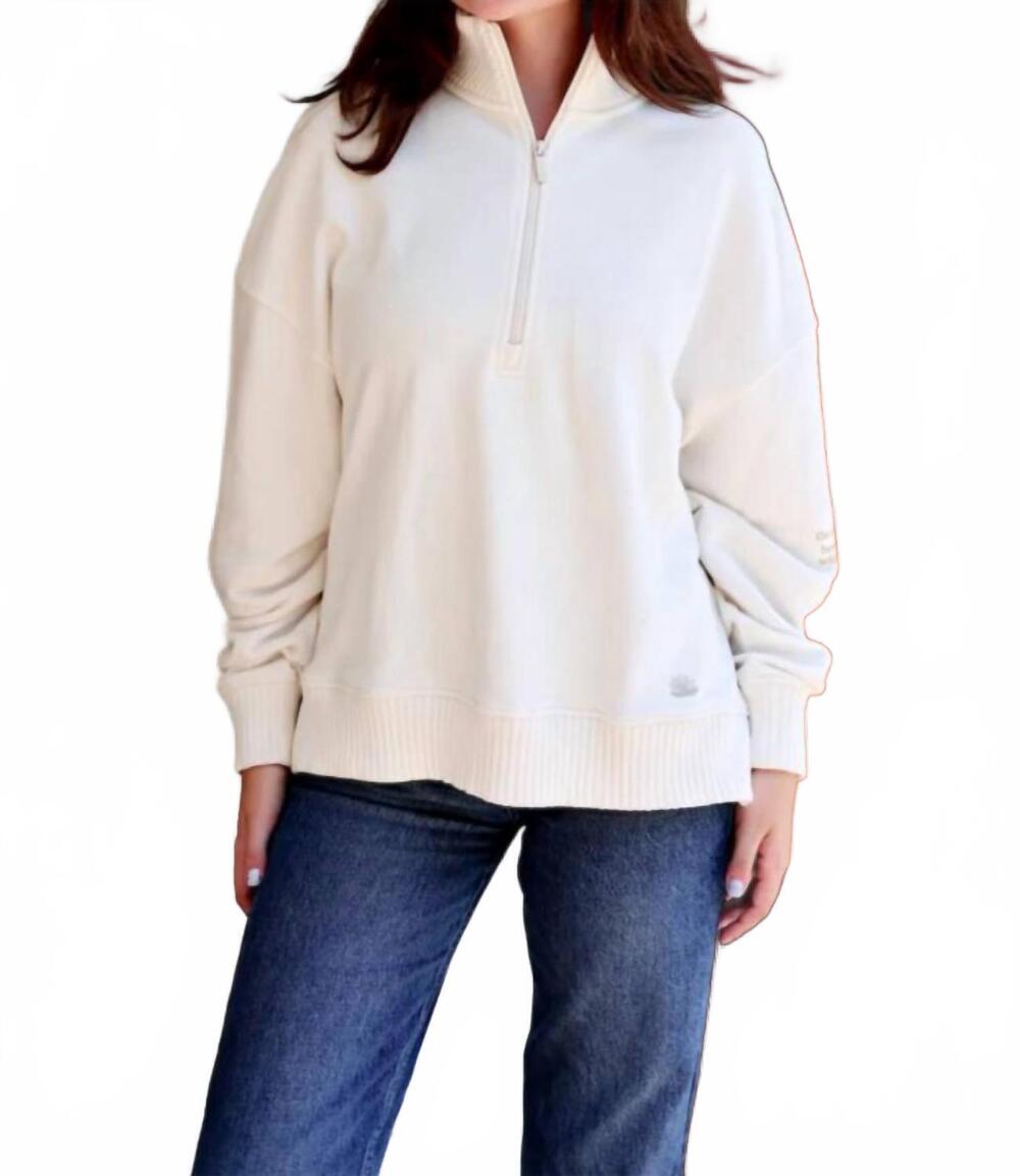 NEW JADELYNN BROOKE women's a better place with you top in cream